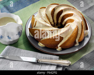 Gâteau bundt épices Gingembre Banque D'Images