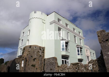 Imperial Hotel, Esplanade, Tenby, Pembrokeshire, Dyfed, Pays de Galles, Grande-Bretagne, Royaume-Uni Royaume-Uni, Europe Banque D'Images