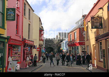 Cinq Arches Tavern, St George's Street, Tenby, Pembrokeshire, Dyfed, Pays de Galles, Grande-Bretagne, Royaume-Uni Royaume-Uni, Europe Banque D'Images