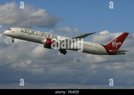 Virgin Atlantic 787 900 Dreamliner Banque D'Images