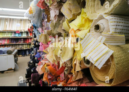 Vis du tissu, de la mode à Paris Banque D'Images