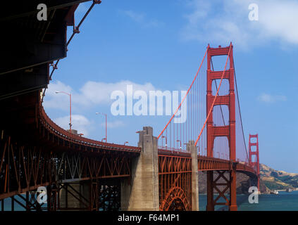 États-unis, Californie, San Francisco, Golden Gate Bridge Banque D'Images