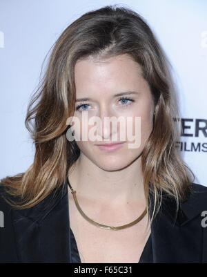 Los Angeles, CA. 11Th Nov, 2015. Grace Gummer, au niveau des arrivées pour consommé Premiere, Laemmle Music Hall, Los Angeles, CA, 11 novembre 2015. Credit : Dee Cercone/Everett Collection/Alamy Live News Banque D'Images