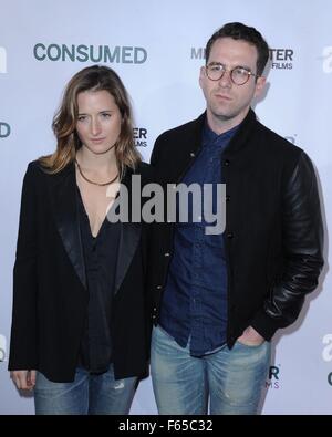 Los Angeles, CA. 11Th Nov, 2015. Grace Gummer, au niveau des arrivées pour consommé Premiere, Laemmle Music Hall, Los Angeles, CA, 11 novembre 2015. Credit : Dee Cercone/Everett Collection/Alamy Live News Banque D'Images