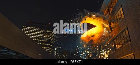 Pixels Année : 2015 USA / Chine Réalisateur : Chris Columbus Banque D'Images