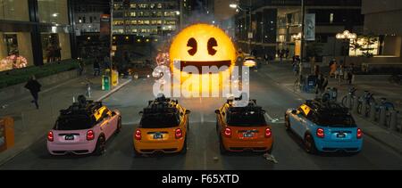 Pixels Année : 2015 USA / Chine Réalisateur : Chris Columbus Banque D'Images