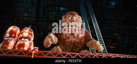 Pixels Année : 2015 USA / Chine Réalisateur : Chris Columbus Banque D'Images