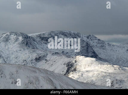 Un hiver Lakeland Banque D'Images