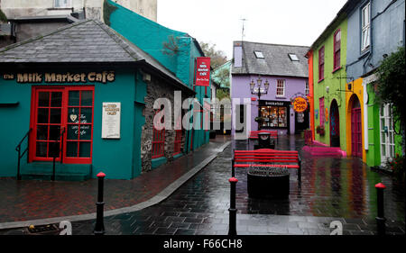 Market Street, Kinsale, dans le comté de Cork Banque D'Images