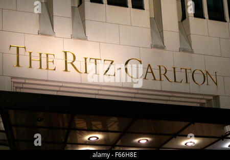 Markennamen : 'Ritz Carlton', Berlin. Banque D'Images