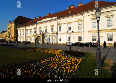 Sándor Palace, le château de Buda, à Budapest, Hongrie Banque D'Images