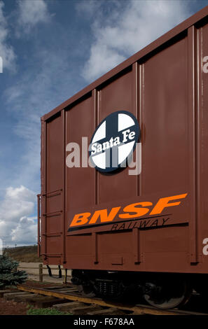 La BNSF Railway Williams Arizona USA Banque D'Images