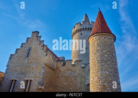 Château Kokorin, République Tchèque Banque D'Images