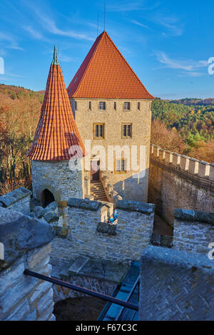 Château Kokorin, République Tchèque Banque D'Images