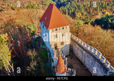 Château Kokorin, République Tchèque Banque D'Images