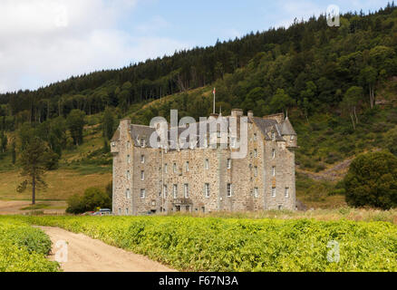 Castle Menzies est situé juste en dehors de la ville de Creston, Perth et Kinross, Scotland Banque D'Images