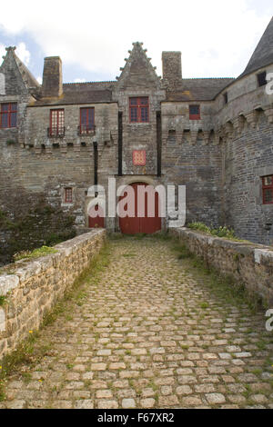 Château des Rohan, Pontivy, Morbihan, Bretagne, France Banque D'Images