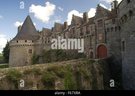 Château des Rohan, Pontivy, Morbihan, Bretagne, France Banque D'Images