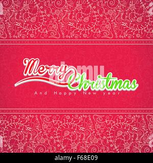 Noël à la main motif transparent couleur rose sur fond d'antiquités. dans la recherche de site Web et conception graphique Illustration de Vecteur