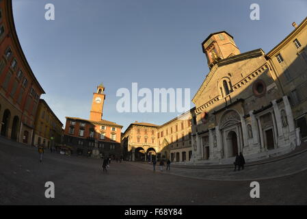 Voyager en talie, Reggio Emilia, Prampolini square Banque D'Images