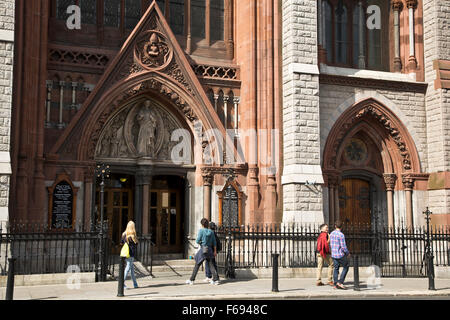 John's Church Lane, Dublin, Irlande Banque D'Images