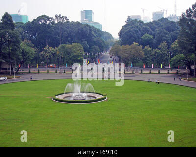 Palais de l'indépendance au Vietnam Banque D'Images