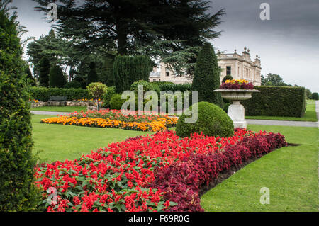 Brodsworth hall and gardens Yorkshire Angleterre in living color Ray Boswell Banque D'Images