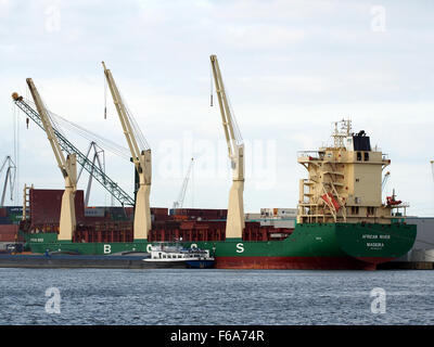 Fleuve d'Afrique (navire, 2011) - IMO 9425174, Port d'Anvers Banque D'Images