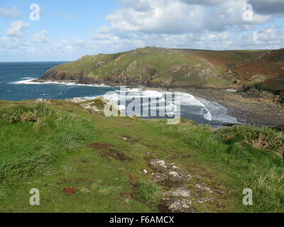 Cape Cornwall, Angleterre du Sud-Ouest Banque D'Images
