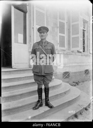 Un agent du personnel de la Division, la Première Guerre mondiale Banque D'Images