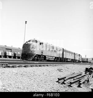 [St. Louis Le sud-ouest, de locomotives de fret diesel électrique n°961] Banque D'Images