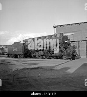 [St. Louis Le sud-ouest, la locomotive n°781 avec de tendres] Banque D'Images