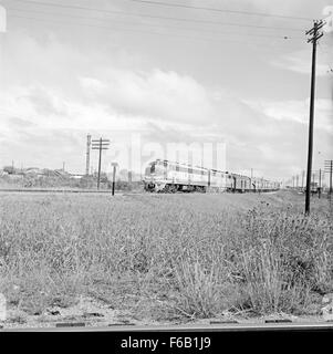 [Texas & Pacific, Électrique-diesel locomotive no 2011] Banque D'Images