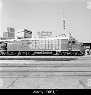 [Texas & Pacific, locomotive électrique-diesel n° 35] Banque D'Images