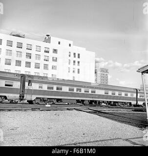 [Texas & Pacific, voiture-lits Pullman, "Eagle Path'] Banque D'Images