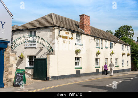 Le Wipper-In Hotel, Market Place, Oakham, Rutland, Angleterre, Royaume-Uni Banque D'Images