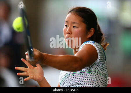 Chiba, Japon. 15 Nov, 2015. Kamiji yui Tennis en fauteuil roulant Tennis en fauteuil roulant : All-Japan Masters féminin au centre de formation de Tennis Final à Chiba, Japon . © Ito Shingo/AFLO SPORT/Alamy Live News Banque D'Images