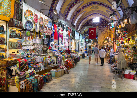 Grand Bazar, Istanbul, Turquie, dimanche, 20 Septembre, 2015. Banque D'Images