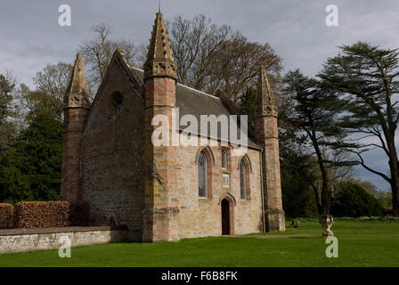 La chapelle à Scone Palace dans le Perthshire, en Écosse. Banque D'Images