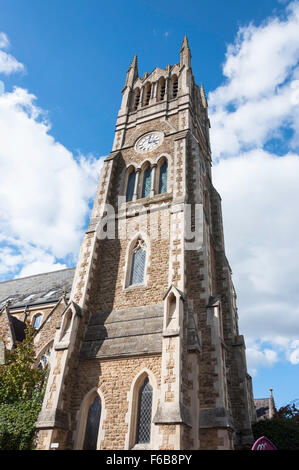 Wesley Chambers (converti en église classée), Queens Road, Aldershot, Hampshire, England, United Kingdom Banque D'Images