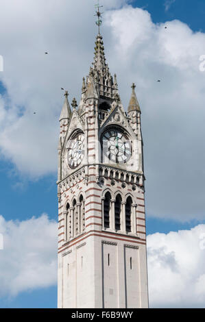 Tour de l'horloge de Gravesend, Milton Road, Gravesend, Kent, Angleterre, Royaume-Uni Banque D'Images