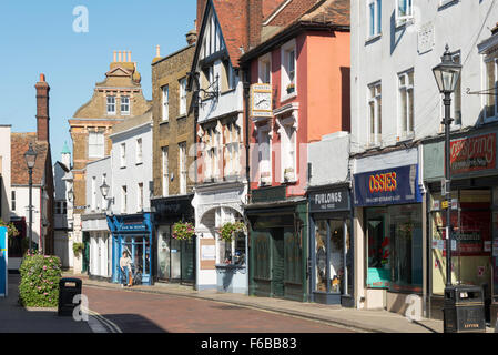 De cette période, la rue Preston, Faversham, Kent, Angleterre, Royaume-Uni Banque D'Images