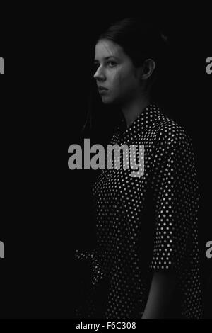 Les coulisses de modèles des collections de Paris Banque D'Images