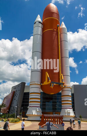 Atlantis de Kennedy Space Center Banque D'Images