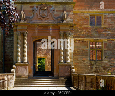 La chambre à Rufford Abbey près de Ollerton dans Nottinghamshire England UK dans les motifs de Rufford Country Park Banque D'Images