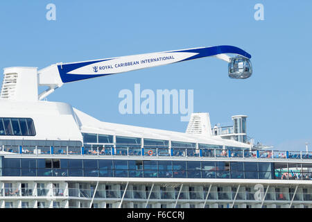 Hymne national de la mer, bateau de croisière et de NorthStar tour d'observation Banque D'Images