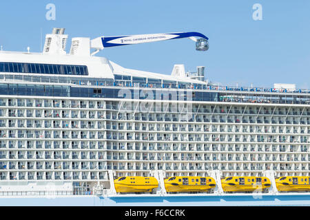 Hymne national de la mer, bateau de croisière et de NorthStar tour d'observation Banque D'Images