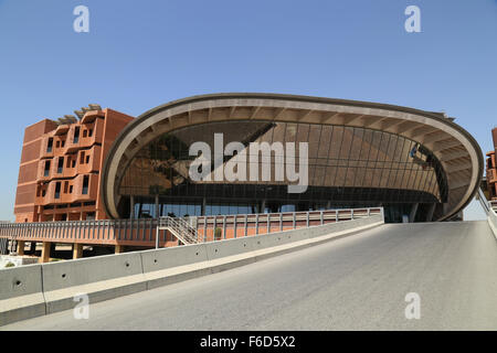 Masdar City, projet d'énergie propre - Abu Dhabi Banque D'Images