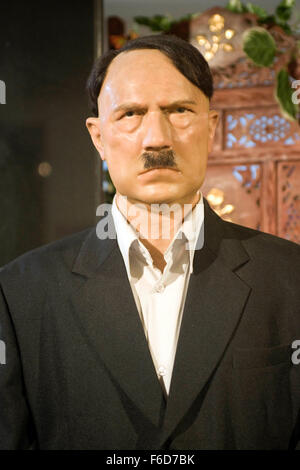 Le chancelier Adolf Hitler, statue de cire, musée de Pune, Pune, Maharashtra, Inde, Asie Banque D'Images