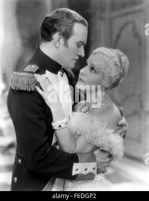 1 janvier, 1930 - Conrad Nagel et Norma Talmadge sur-ensemble du film, du Barry, femme de passion, 1930 (Image Crédit : Glasshouse c/photos) Banque D'Images